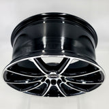 DRW Wheels - D16 Gloss Black Machined Face 17x7