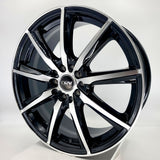 DRW Wheels - D18 Gloss Black Machined Face 18x8