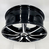 DRW Wheels - D18 Gloss Black Machined Face 18x8