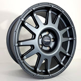 Falcon V2 - Matte Gunmetal 17x8