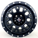 DX4 Wheels - Gear Flat Black 15x8