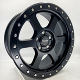 Falcon V1 - Matte Black 17x8