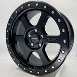 Falcon V1 - Matte Black 17x8