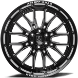 Axe Wheels - Atlas Gloss Black Milled 20x10