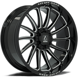 Axe Wheels - Chronus Gloss Black Milled 20x10