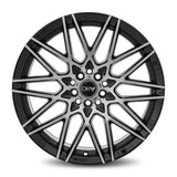DRW Wheels - D17 Gloss Black Machined Face 18x8