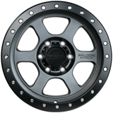 Falcon T1 - Matte Gunmetal 17x9