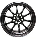 MST Wheels - MT11 Matte Black With Matte Black Lip 16x8