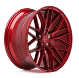Inovit - Blitz Candy Red Machined Face 20x8.5