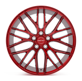 Inovit - Blitz Candy Red Machined Face 20x8.5