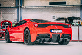 Inovit - Blitz Candy Red Machined Face 20x8.5