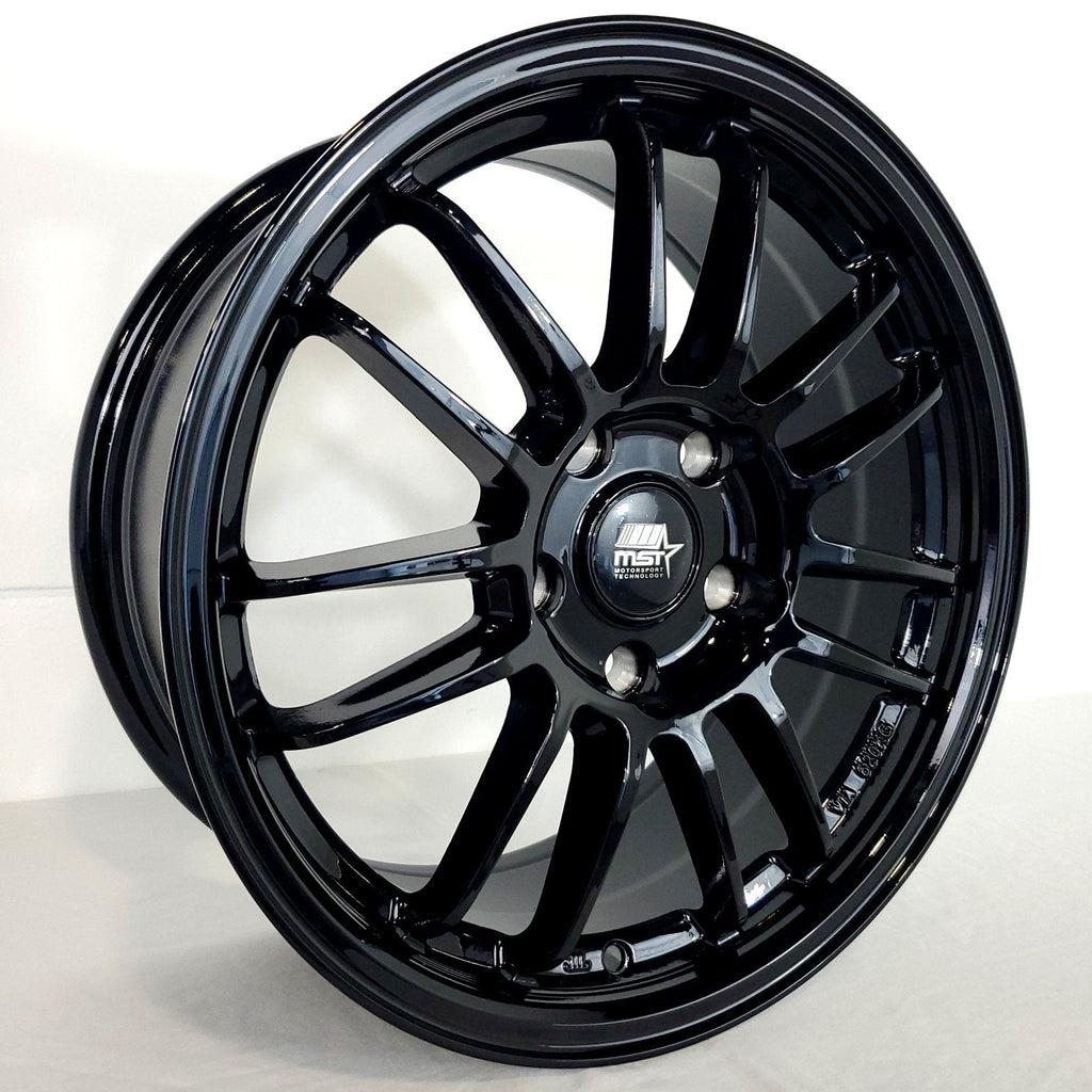 Mt45 Rails MST Wheels - MT45 Gloss Black 17x7.5 – VID Wheels