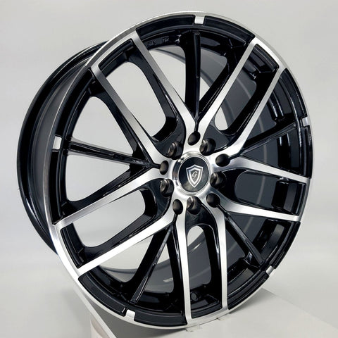 G-Line Luxury Wheels - G0029 Gloss Black Machined Face 18x8