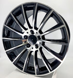 Replica Wheels - MB4 Gloss Black Machined Face 18x8.5