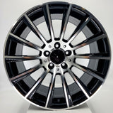 Replica Wheels - MB4 Gloss Black Machined Face 18x8.5