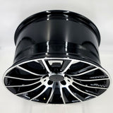 Replica Wheels - MB4 Gloss Black Machined Face 18x8