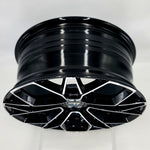 VLF WHEELS - VLF05 FlowForm Gloss Black Machined Face 18x8
