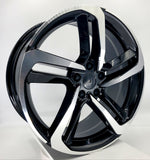 Replica Wheels - HD1 Gloss Black Machined Face 19x8.5