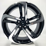 Replica Wheels - HD1 Gloss Black Machined Face 19x8.5