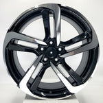Replica Wheels - PH02 Gloss Black Machined Face 18x8