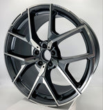 Replica Wheels - RM52 Gunmetal Machined Face 20x8.5