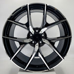 Replica Wheels - RM51Gloss Black Machined Face 20x9.5