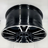 Replica Wheels - RB66 Gloss Black Machined Face 19x8.5