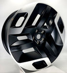Replica Wheels - 0371 Satin Black Machined Face 22x9.5