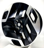 Replica Wheels - 0371 Satin Black Machined Face 22x9.5