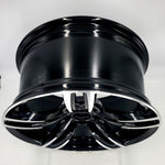 Replica Wheels - B1 Gloss Black Machined Face 19x8.5