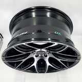 Inovit Wheels - Thrust Black Machined Dark Tint Face 20x8.5