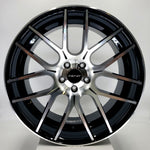 Inovit Wheels - 098 Gloss Black Machined Face 20x10