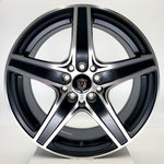 G-Line Luxury Wheels - G5084 Satin Black Machined Face 16x7