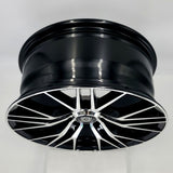 White Diamond Luxury Wheels - W3267 Gloss Black Machined face 17x7.5