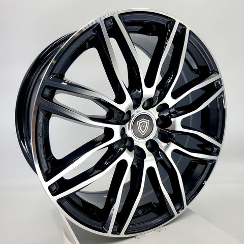 G-Line Luxury Wheels - G1017 Gloss Black Machined Face 17x7.5