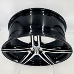 G-Line Luxury Wheels - G5086 Gloss Black Machined Face 18x8