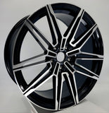 Replica Wheels - B21 Gloss Black Machined Face 19x8.5