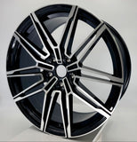 Replica Wheels - B21 Gloss Black Machined Face 19x9.5