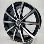 G-Line Luxury Wheels - G0013 Gloss Black Machined Face 16x7