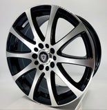 G-Line Luxury Wheels - G0001 Gloss Black Machined Face 17x7.5