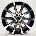 G-Line Luxury Wheels - G0001 Gloss Black Machined Face 17x7.5