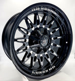 Luxxx Wheels - HD30 Gloss Black Milled 20x10