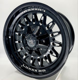 Luxxx Wheels - HD30 Gloss Black Milled 17x9