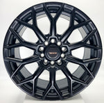 Luxxx wheels - Venom 45 Matte Black 17x8