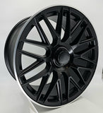 Replica Wheels - PM08 Matte Black Machined Tip 19x8.5