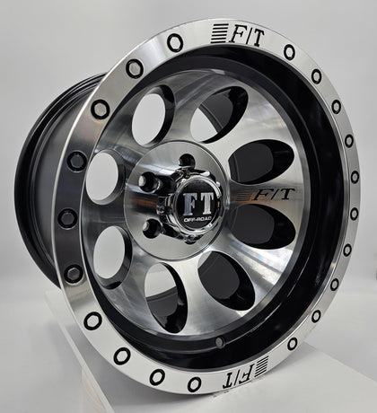 Full Throttle - FT5096 Gloss Black Machined Face 16x10