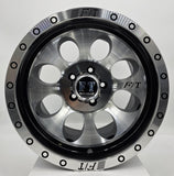 Full Throttle - FT5096 Gloss Black Machined Face 15x10