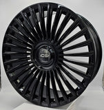 OS Wheels - FF02 Gloss Black 22x10