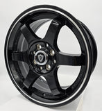 G-Line Luxury Wheels - G6011 Gloss Black Machined Tip