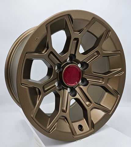 Replica Wheels - TR8 Matte Bronze 17x8